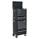 Superline PRO 14 Drawer Tool System Black [APSTACKTB]