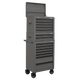 Superline PRO Topchest & Rollcab Combo 14 Drawer Grey [APSTACKTGR]