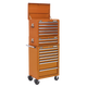 Superline PRO 14 Drawer Tool System Orange [APSTACKTO]