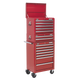 Superline PRO 14 Drawer Tool System Red [APSTACKTR]