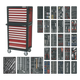 Premier Topchest Rollcab Combo 1233pc Tool Kit [APTTC02]