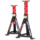 Premier Axle Stands Red