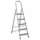 Step Ladder 5-Tread Aluminium EN131