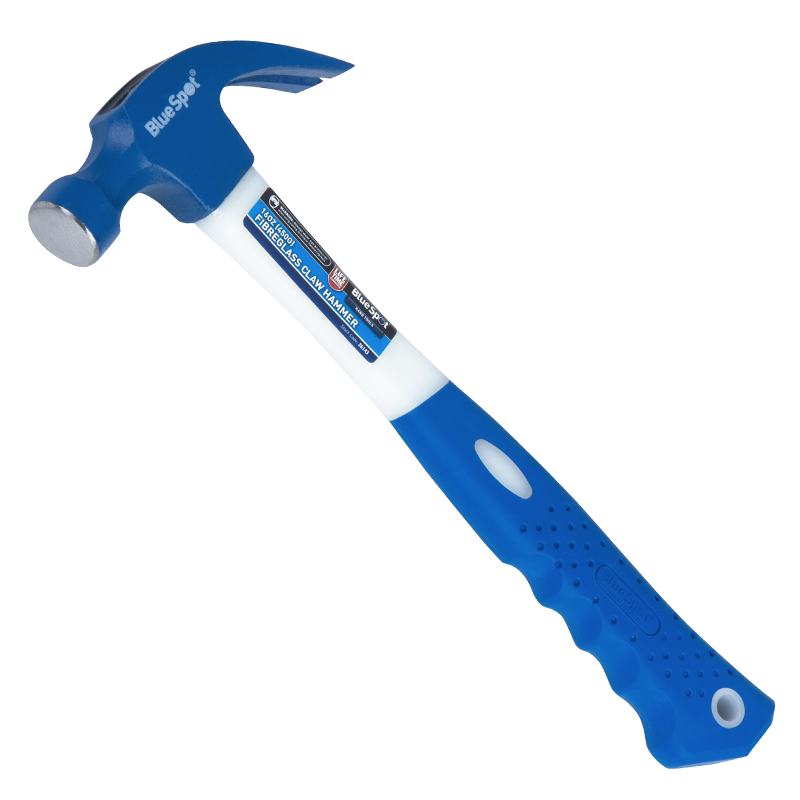 BlueSpot Claw Hammer Fibreglass Shaft 570g