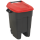 Refuse Wheelie Bin 100L Red