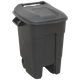 Refuse Wheelie Bin 100L Black