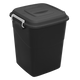 Refuse/Storage Bin 50L Black