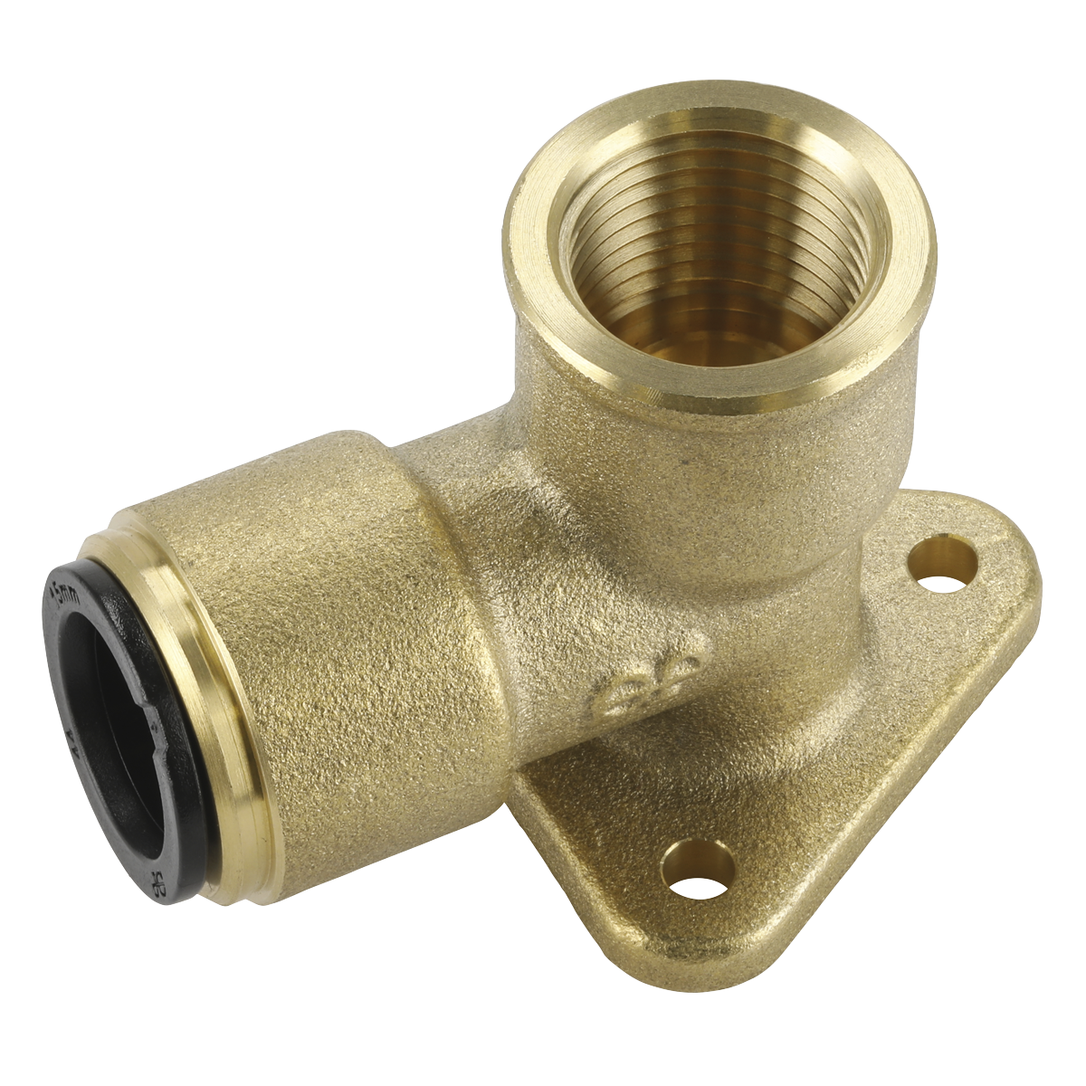 John Guest Brass Wingback Elbow 15mm x 1/2 BSP [CAS15BWE]