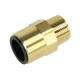 22mm Brass Straight Adaptor