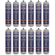 Disposable Carbon Dioxide Gas Cylinder 390g - Box of 12 [CO2/100/12]
