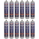 Disposable Carbon Dioxide Gas Cylinder 600g - Box of 12 [CO2/101/12]