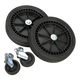 Wheel Kit for Fixed Compressors 2 Castors & 2 Fixed [COMPKIT5]