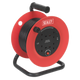 25m Heavy-Duty Cable Reel 4 x 230V