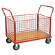 Platform Truck with 4 Removable Sides 1200 x 800mm 300kg Capacity