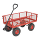 Platform Truck with Removable Sides & Pneumatic Tyres 200kg Capacity