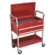 Superline PRO Trolley with Lockable Top 2 Drawers [CX1042D]