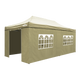 Pop-Up Gazebo 3x6m Beige