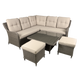Dellonda Rattan Corner Sofa Set 5pc