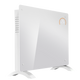 Baridi Glass Panel Heater 1500W White WiFi