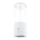 Baridi Round Island Cooker Hood White