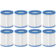 Dellonda Pool Filter Cartridge Pack 8
