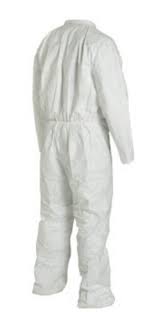SUNWAY Disposable Coverall - White, XXL Size