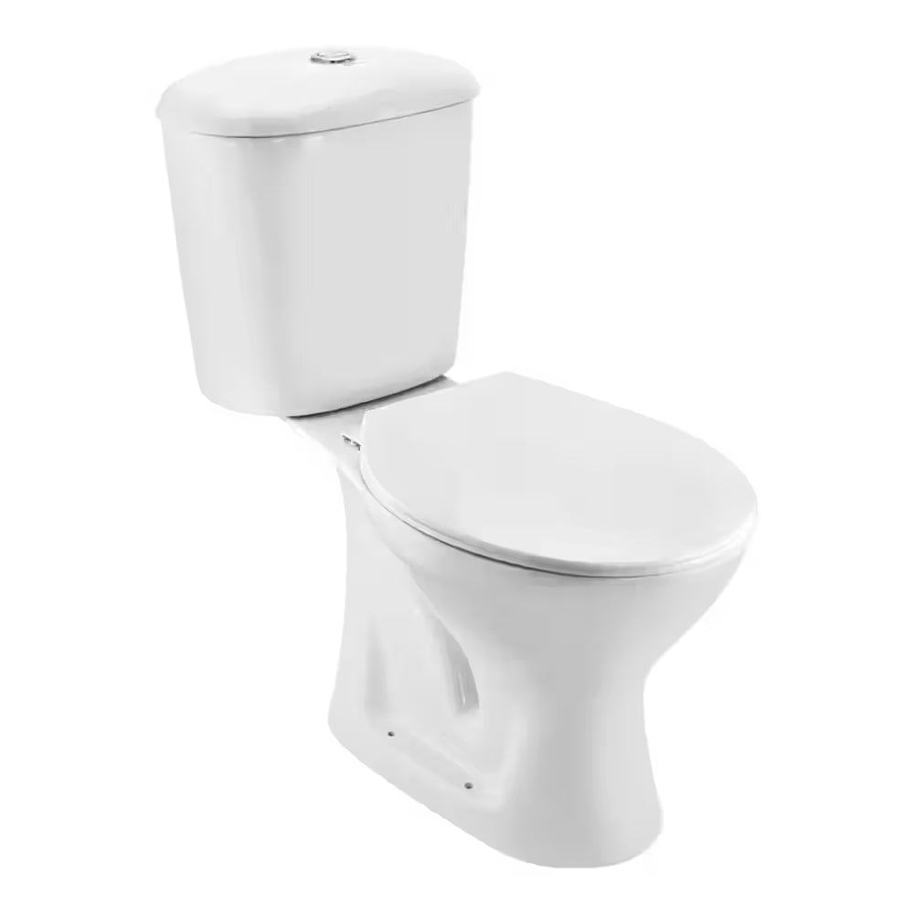 Essco Jaquar (ECS-WHT-751S220SPPZ) 390 x 670 x 780 mm (220 mm Strap) Bowl With Cistern For Coupled WC - White