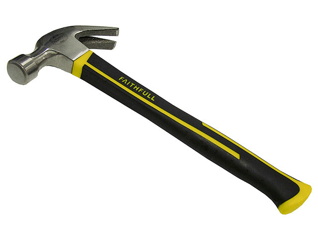 Faithfull 20oz Fibreglass Claw Hammer