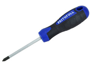 Faithfull Soft-Grip Screwdriver Phillips PH1 x 75mm