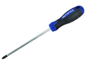 Faithfull Soft-Grip Screwdriver Phillips PH2 x 150mm
