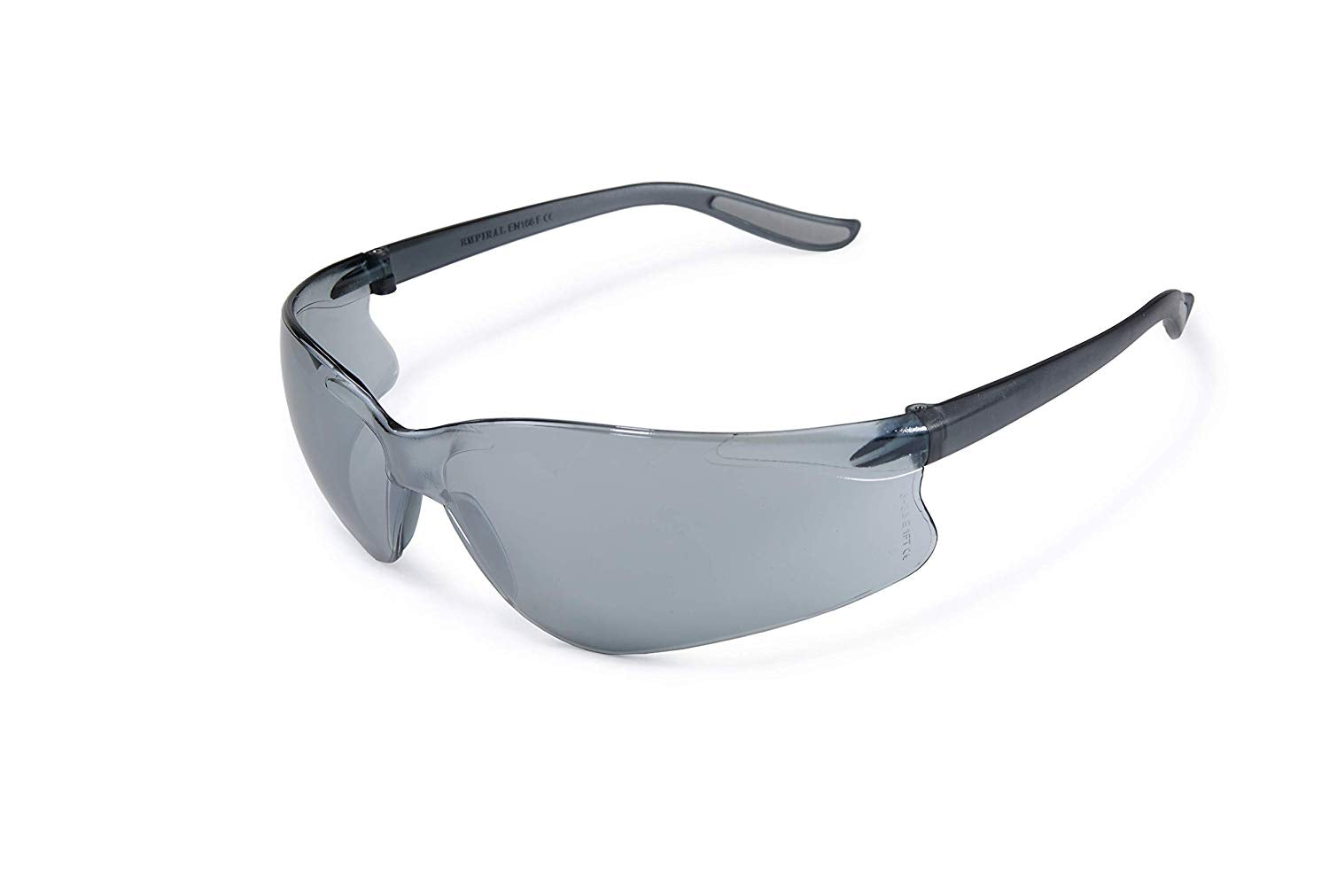 Empiral Fargo UV Protected Anti-Scratch Safety Goggles, Clear/Grey Frame - Pack of 12