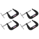 Junior C-Clamp Set 64x64mm 4pc