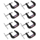 Junior C-Clamp Set 28x28mm 8pc