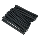Adhesive Lined Heat Shrink Tubing Assortment 200mm 72pc - Black [HSTAL72B]