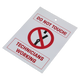 Hybrid/Electric Vehicle Keyring Warning Tag [HYBRIDTAG]