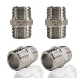 Hex Nipple | NPT Threaded Pipe Connector
