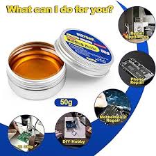 High Purity Solid Rosin Solder Flux Paste 100g (3.52oz) for Electronics Repair