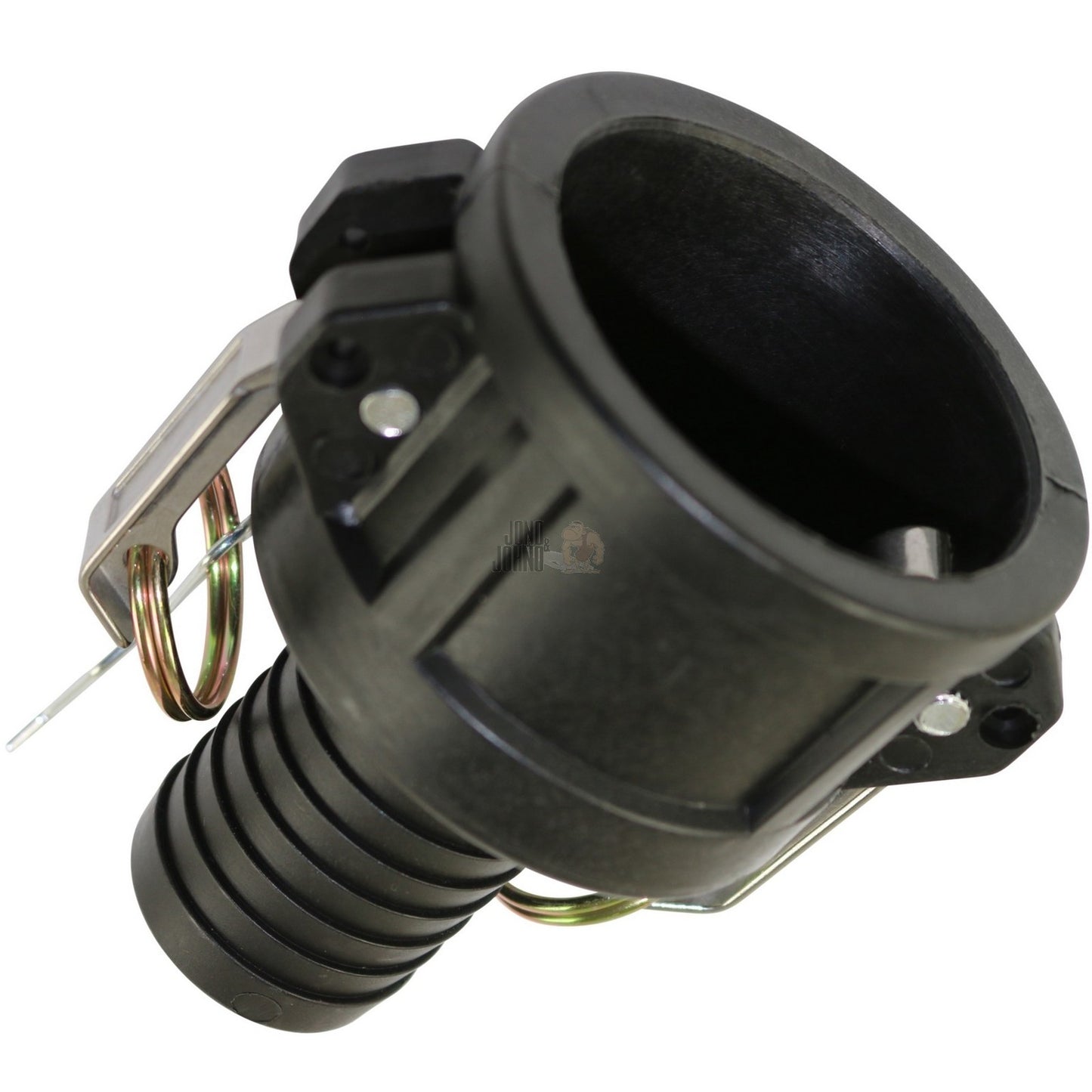 2" Camlock (Female) to 1" Hose Tail Polypropylene Adaptor for IBC Outlet