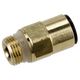 Brass SuperThread Straight Adaptor 12mm x 3/8BSP Pack of 2