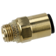 Brass SuperThread Straight Adaptor 6mm x 1/8BSP Pack of 2