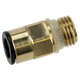 Brass SuperThread Straight Adaptor 8mm x 1/4BSP Pack of 2