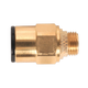 John Guest Brass SuperThread Straight Adaptor 8mm x 1/8"BSP