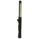 Rechargeable Aluminium Folding Pocket Light 2 COB & 1 SMD LED