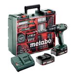 Metabo SB 18 Set Cordless Hammer Drill – Battery-Powered Professional Drill