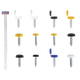 Clip Strip Deal Mixed Numberplate Screws