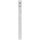 Aluminium Paint Measuring Stick 1:1/3:1