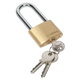 Brass Body Padlock Long Shackle 50mm