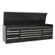 Premier Heavy-Duty Extra-Wide Topchest 10 Drawer 1830mm Black [PTB181510]