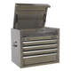 Premier Heavy-Duty Topchest 4 Drawer 675mm Stainless Steel [PTB66004SS]