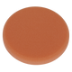 Hook-and-Loop Buffing & Polishing Foam Head 150 x 25mm - Orange/Firm